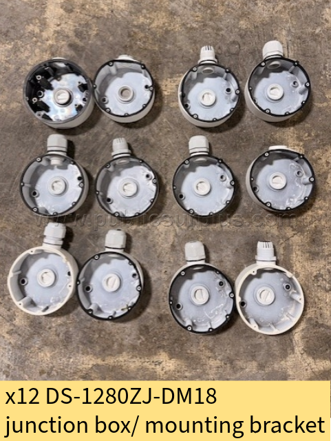 Hikvision DS-1280ZJ-DM18 Junction box (lot of 12) — photo 1