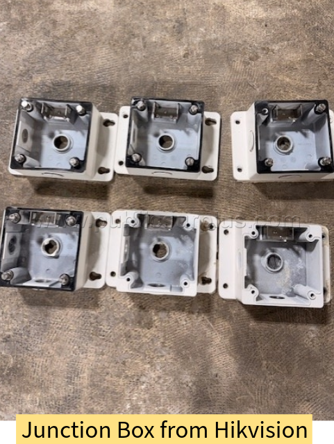 Hikvision Junction box square (lot of 6) — photo 1