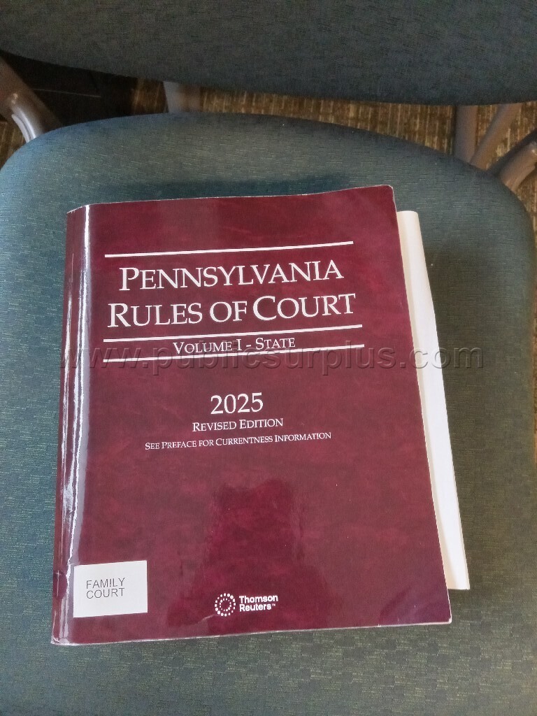PA Rules of Court — photo 1