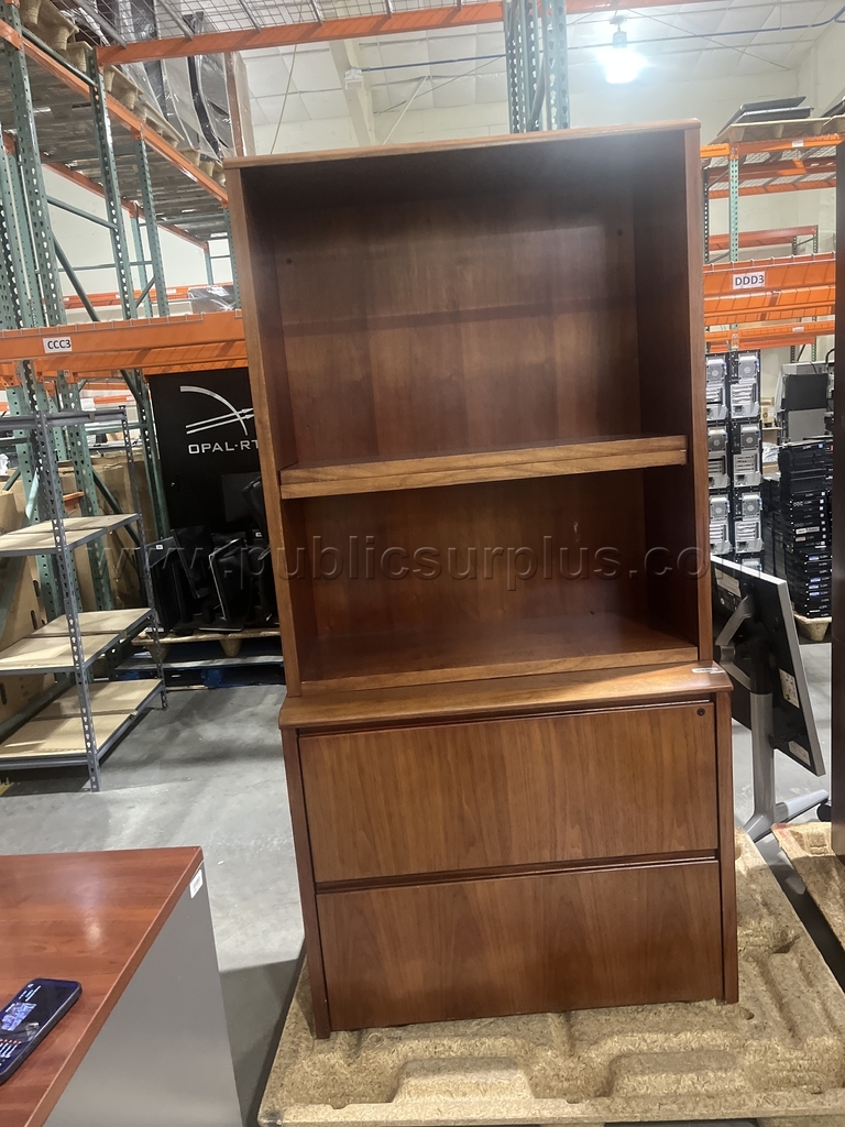 2 drawer file with shelf- CC2 -JJ — photo 1