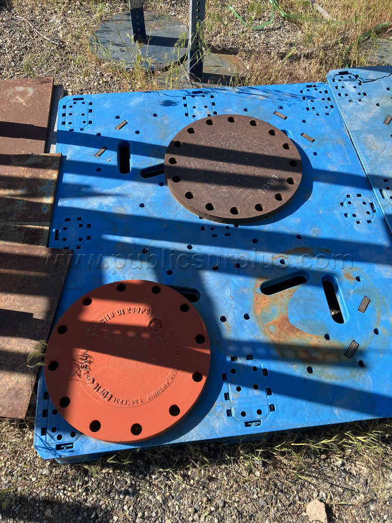 LOT OF WATER/SEWER FLANGE & HYDRANT EXTENSIONS. — photo 1