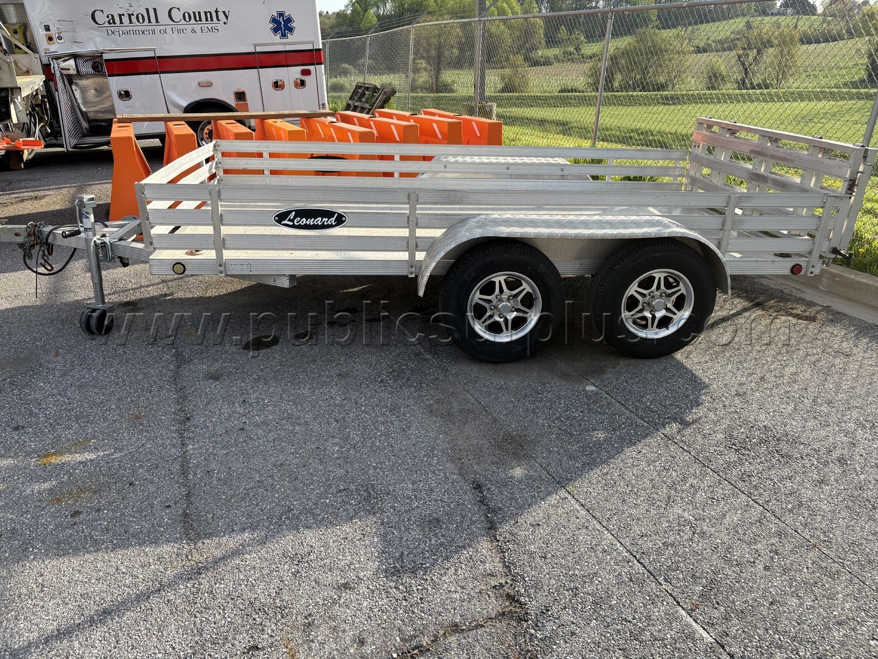 2016 Leonard Aluminum Trailer 6x12 — photo 1
