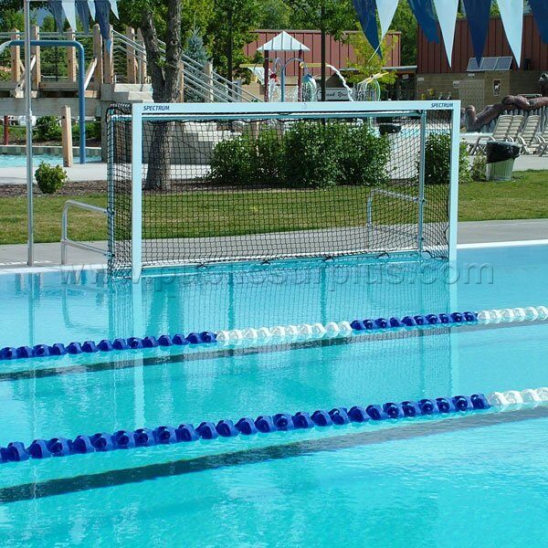 Deck mounted station water polo goal and net. — photo 1