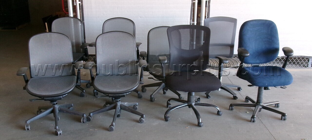 8 Office Chairs — photo 1