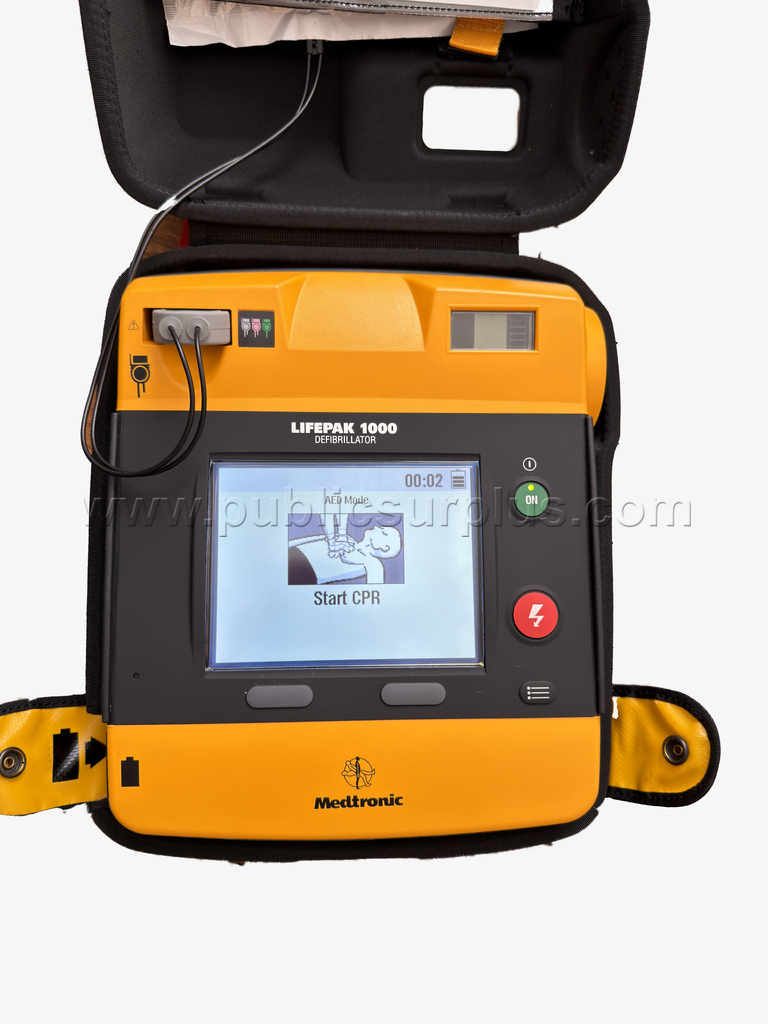 WILL SHIP Lifepak 1000 AED Defibrillator — photo 1