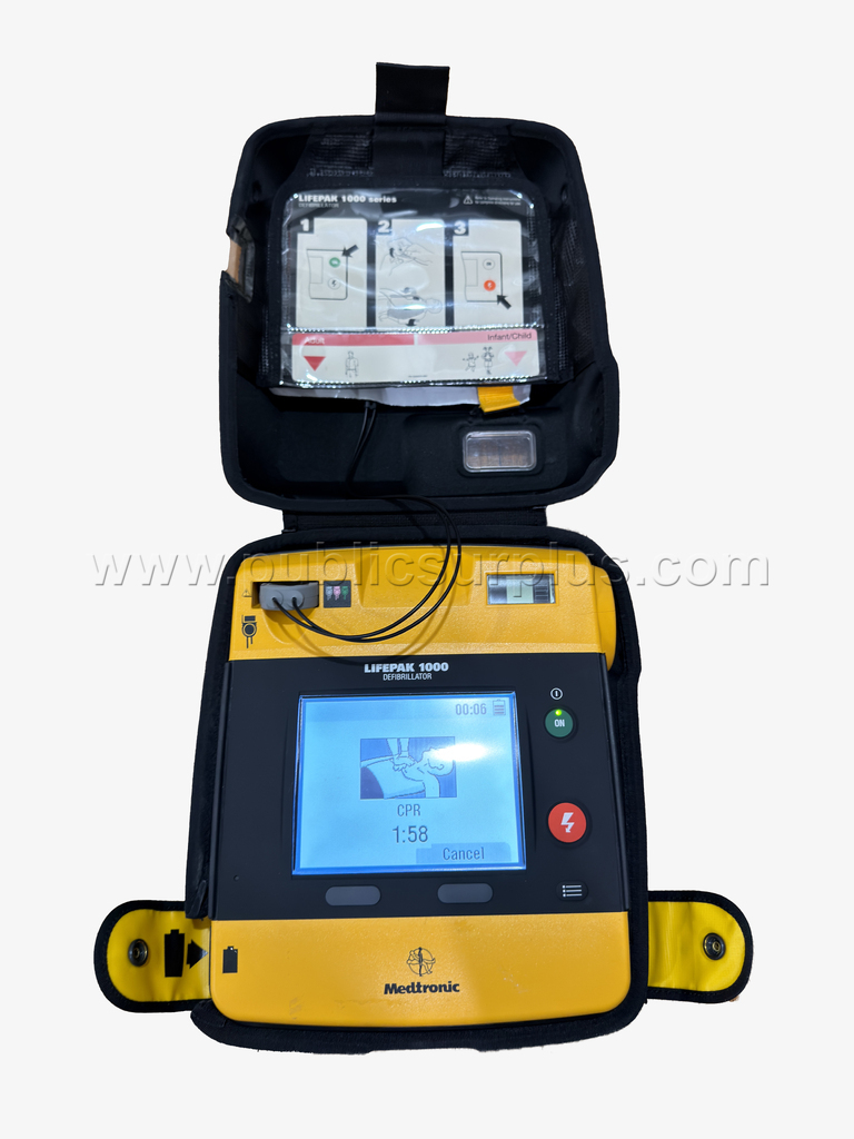 WILL SHIP Lifepak 1000 AED Defibrillator — photo 1