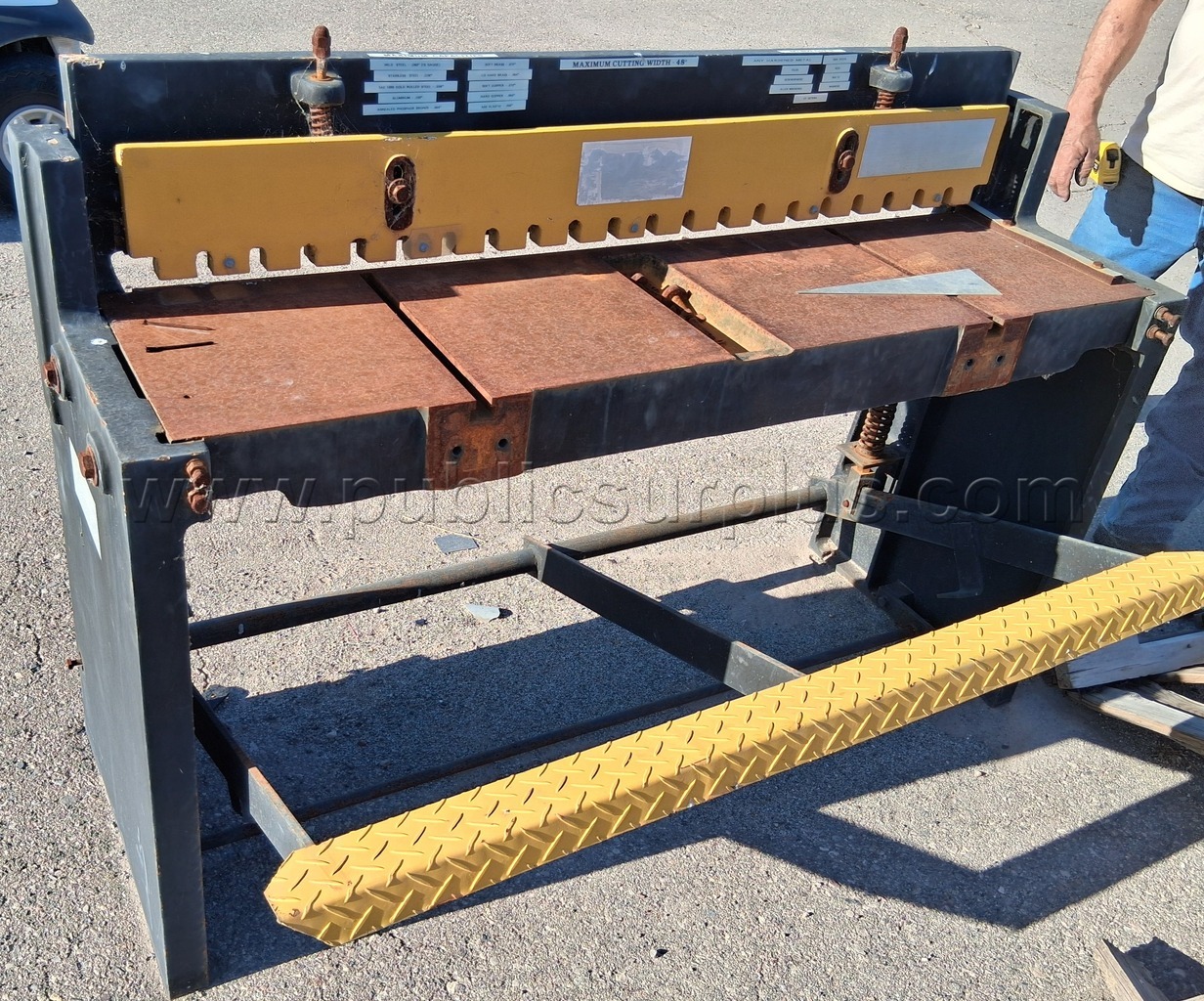 Dayton 52in Foot Shear — photo 1