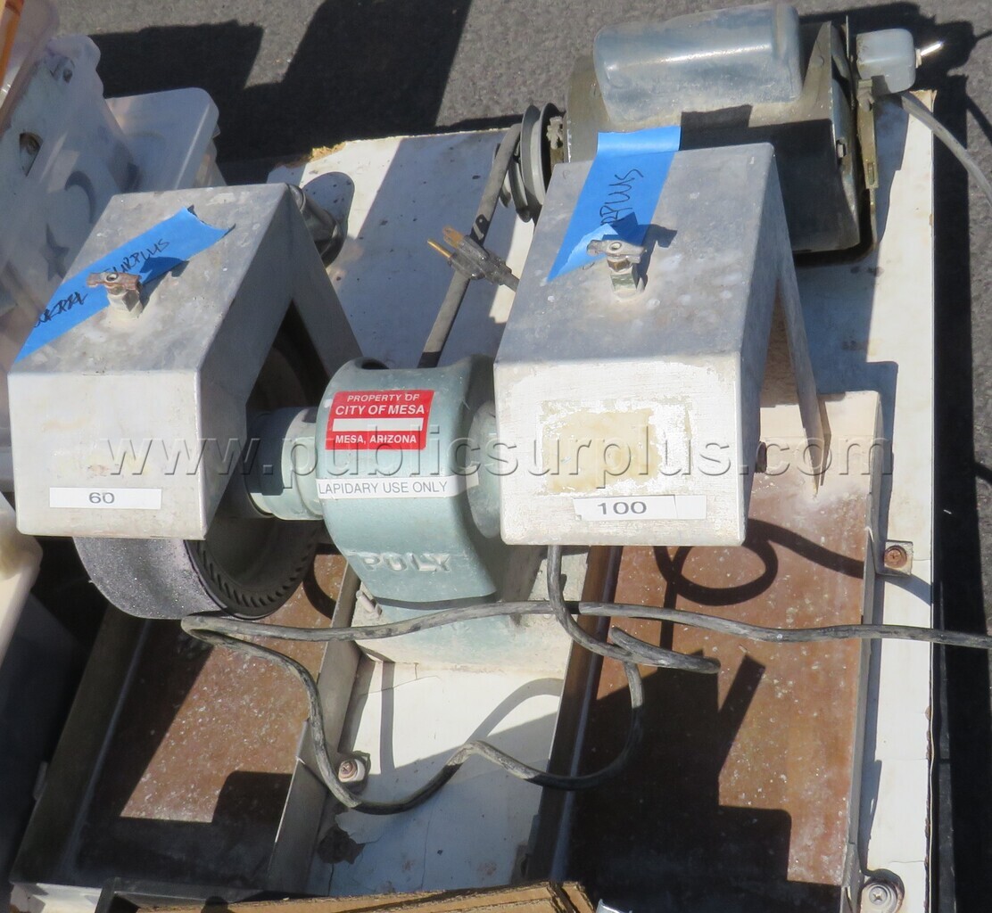 Poly Arbor Lapidary Grinding Machine, no Wheels **Unknown Condition** — photo 1