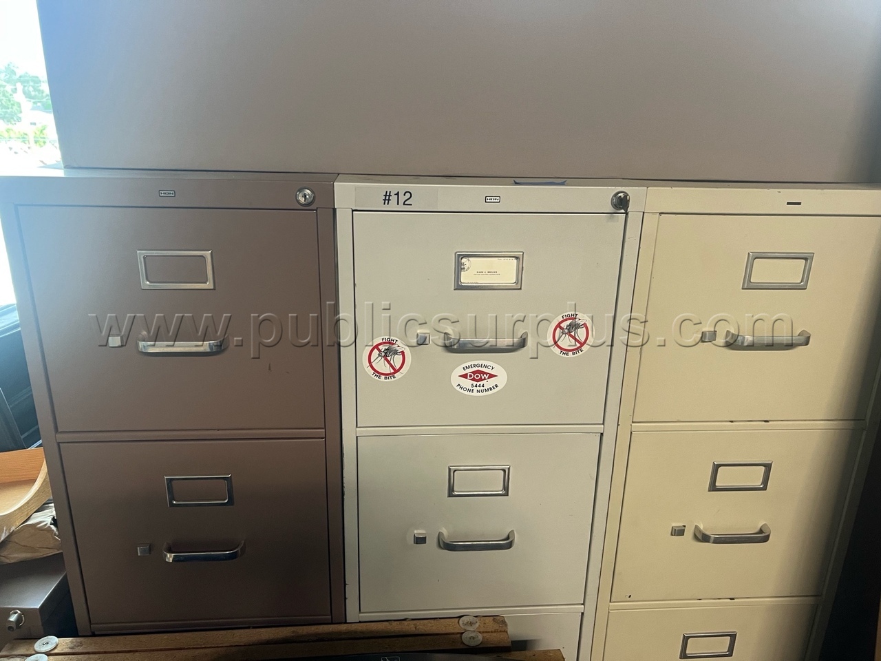 Vertical Filing Cabinets - 4-Drawer Steel (1 unit) — photo 1