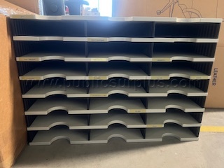 Desktop Mail / Paper Organizer - 21 Compartments — photo 1