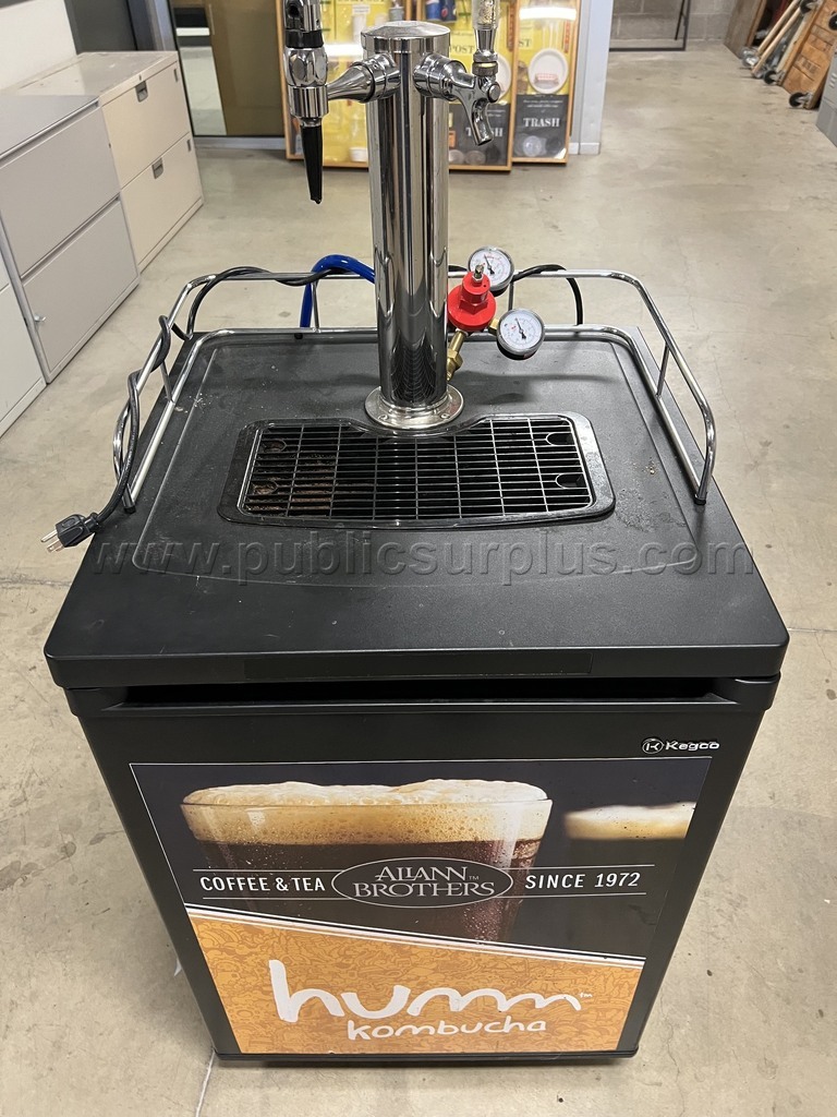 A Kegco kegerator branding for Humm Kombucha — photo 1