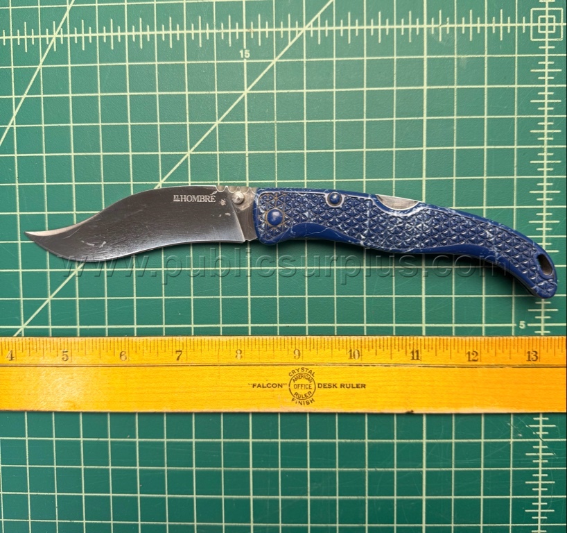 Cold Steel El Hombre Folding Knife - QTY 1 - Shipping $12.00 — photo 1