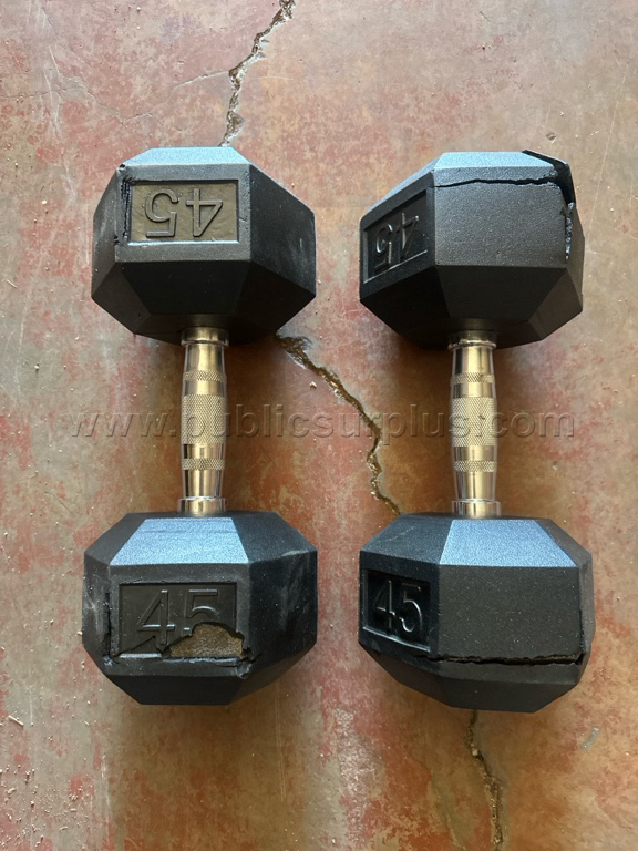 45 lb weights — photo 1