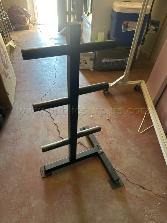 Weight rack for Olympic plates — photo 1