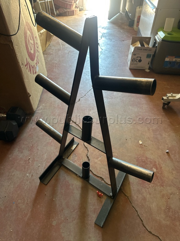 Weight rack for Olympic plates — photo 1