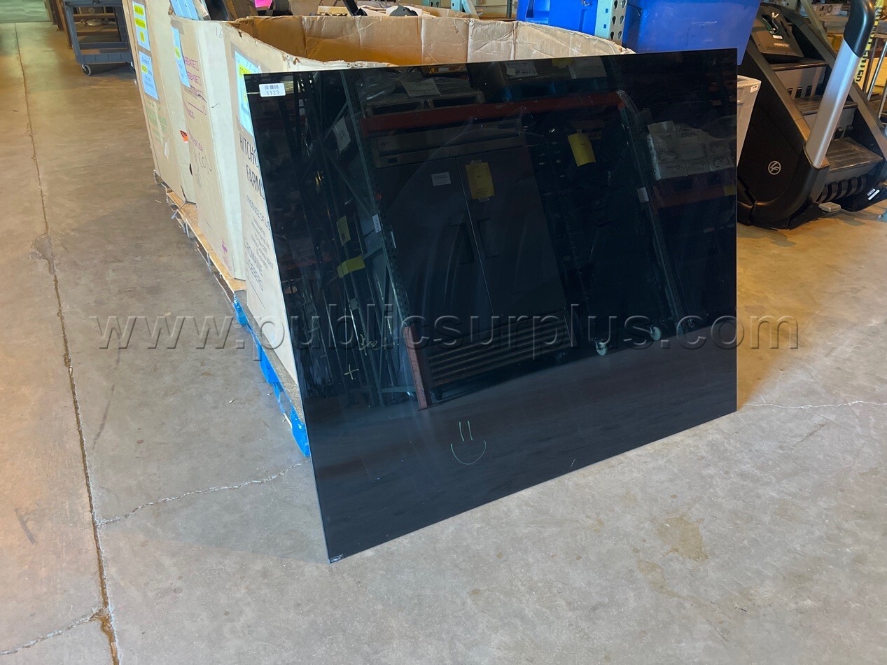 Large Black Glass Board — photo 1