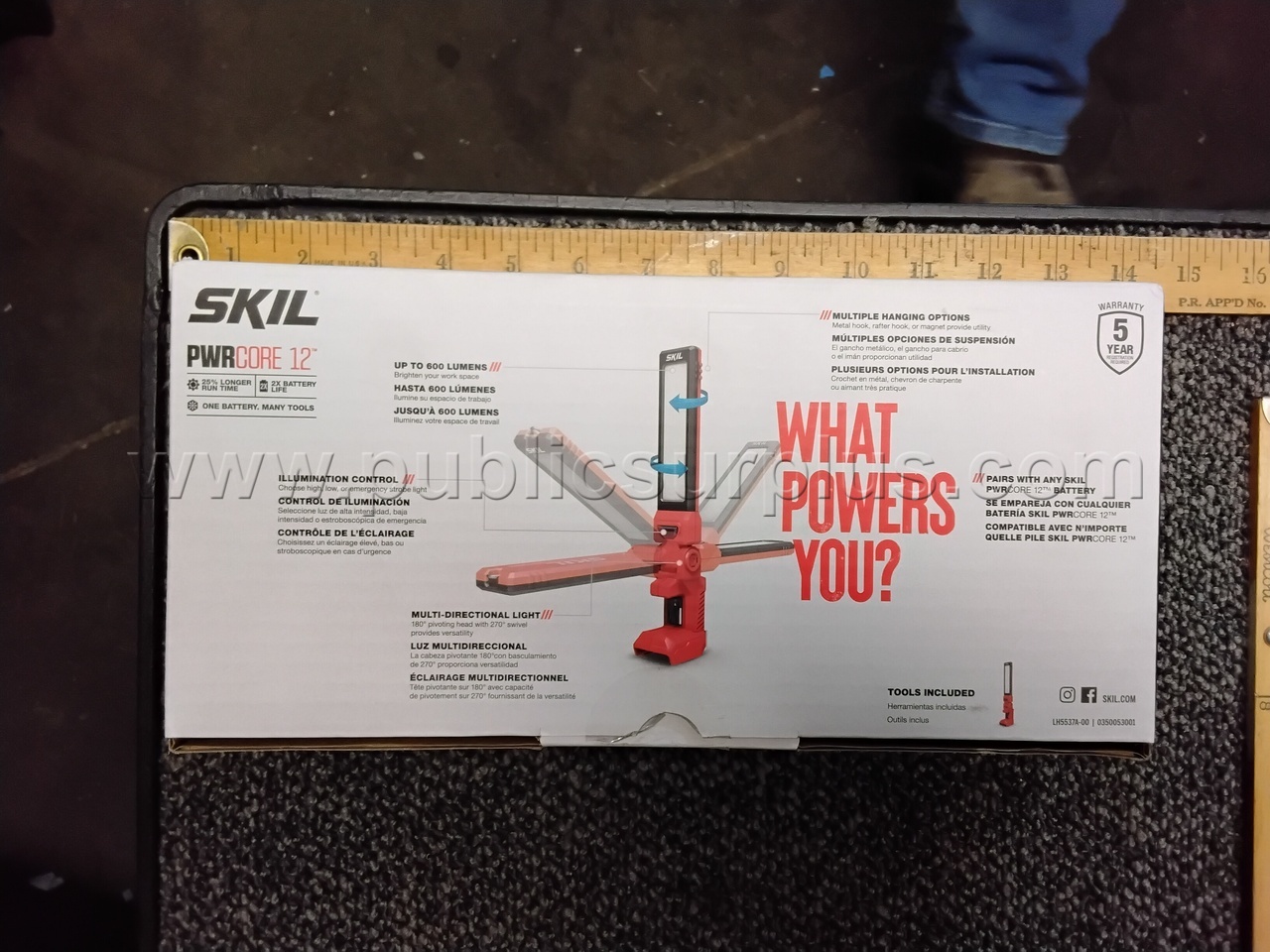 SKIL PWRCORE 12 V Mechanical Light - F — photo 1