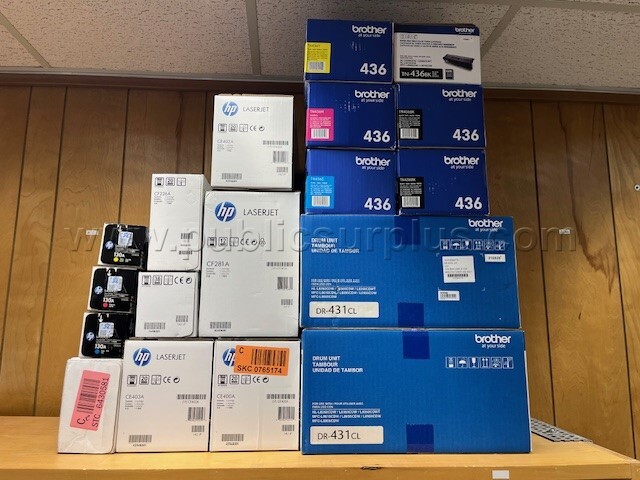 HP Brother Printer Cartridges Assorted LOT Q(19) — photo 1