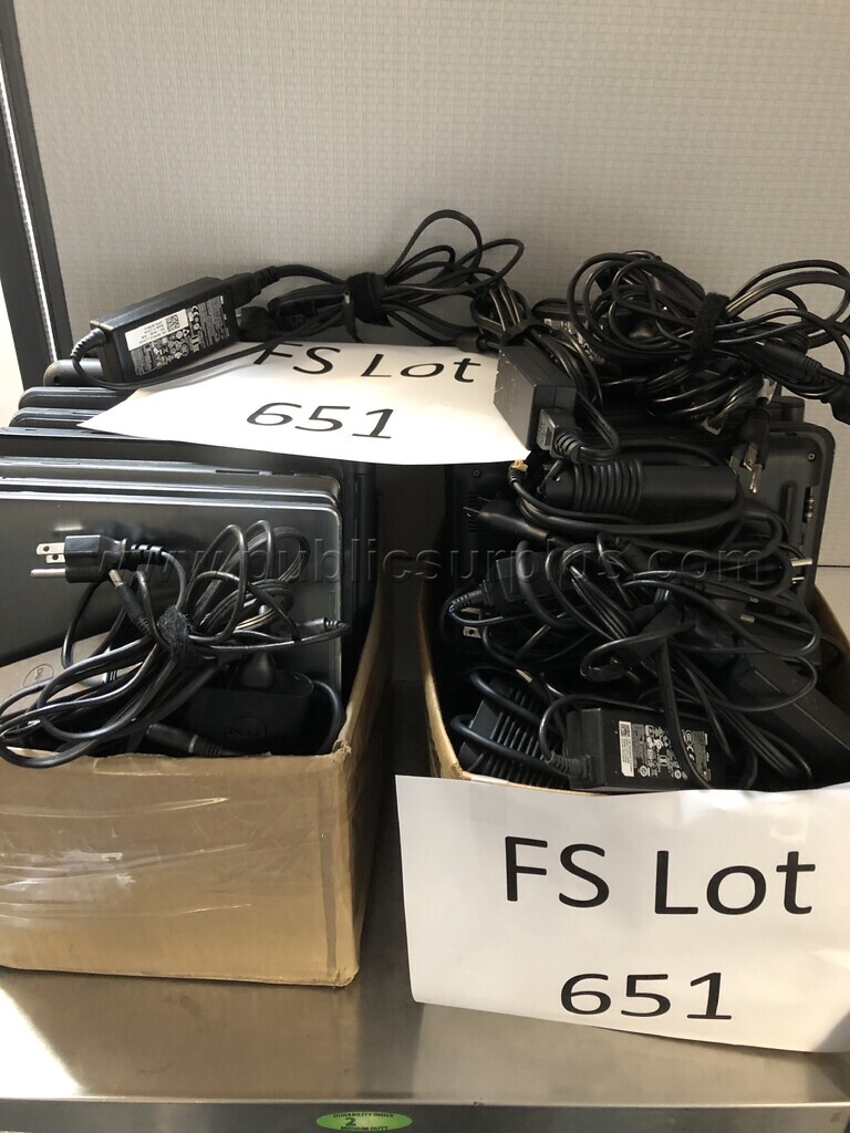 Lot 651 19 Dell Laptops — photo 1