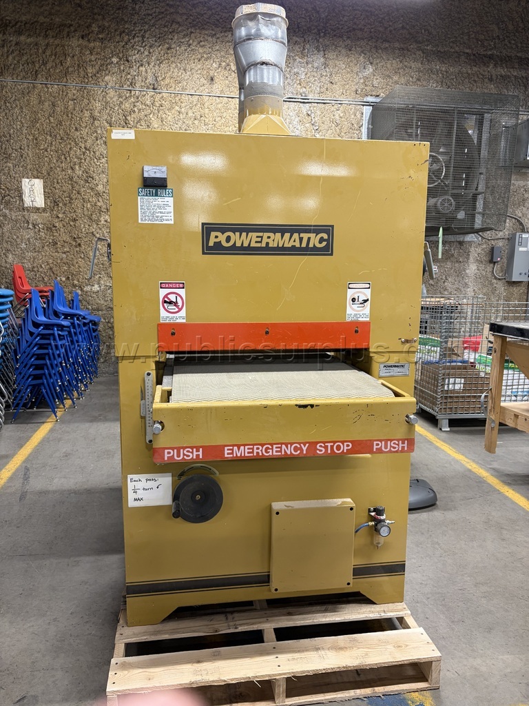 POWERMATIC BELT SANDER — photo 1
