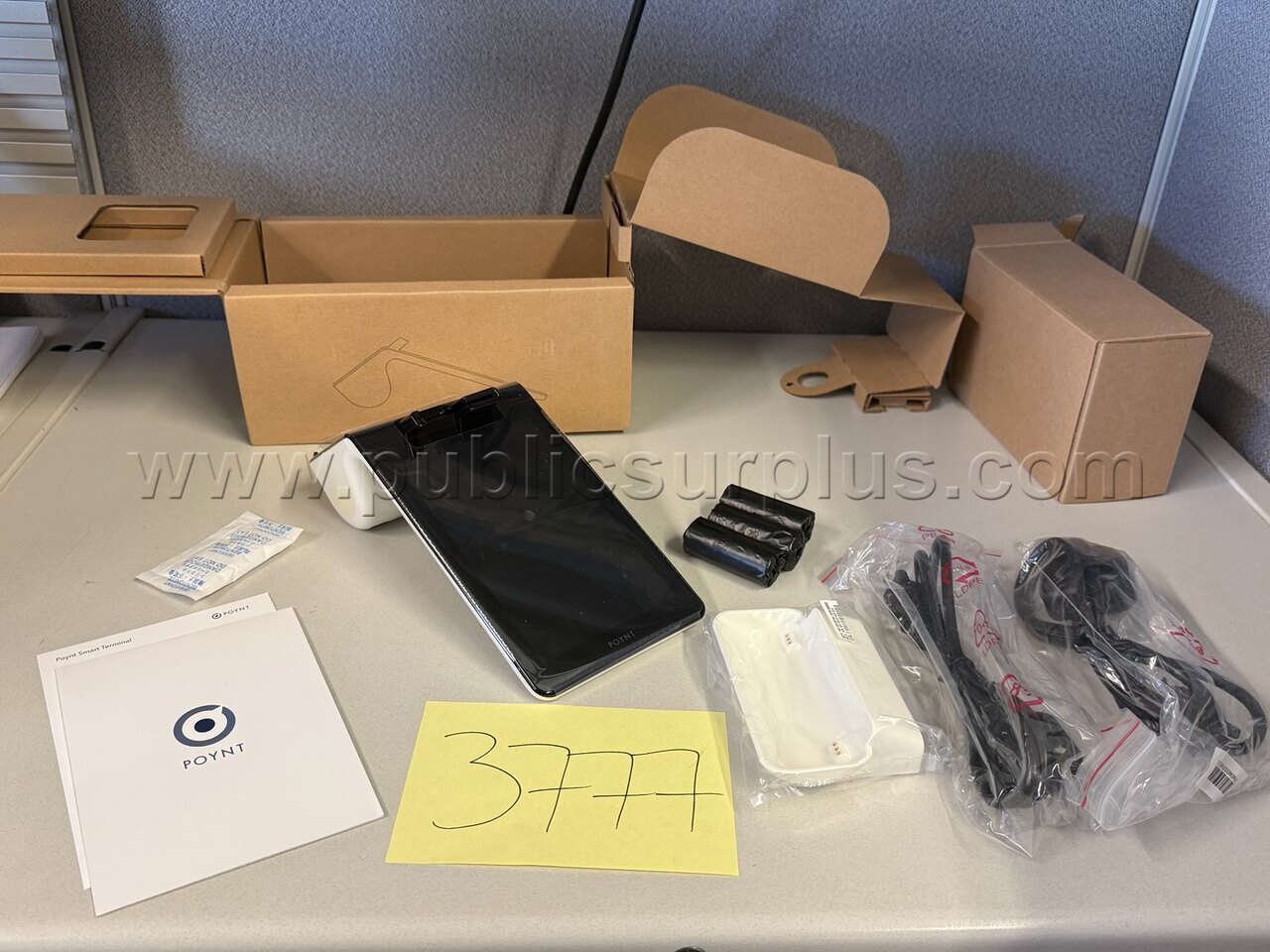 Lot of 2 - Poynt Smart Terminal — photo 1