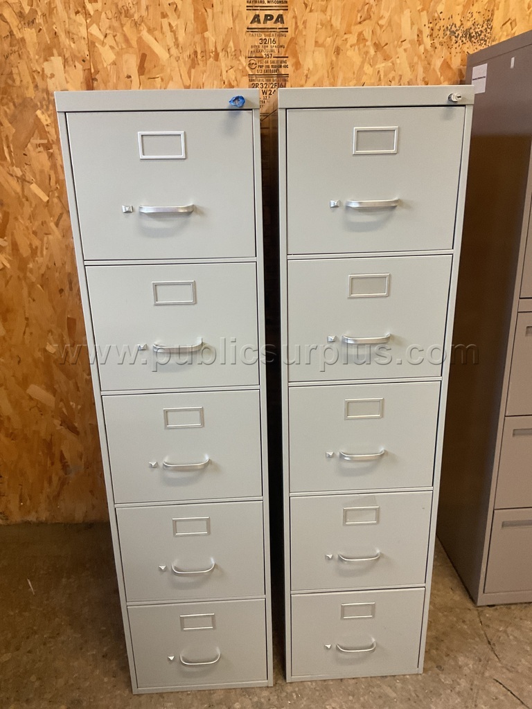 2-5 Drawer File Cabinet Lot # 4737 — photo 1