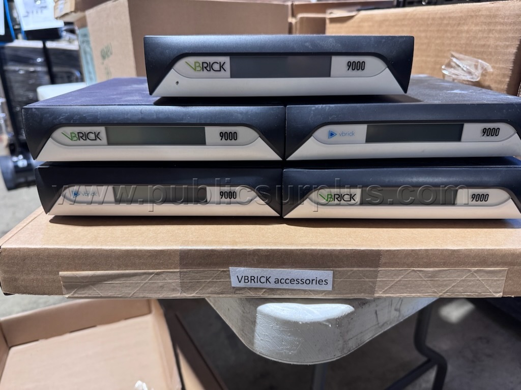 Lot (5) VBRICK HPS 9000 Series — photo 1