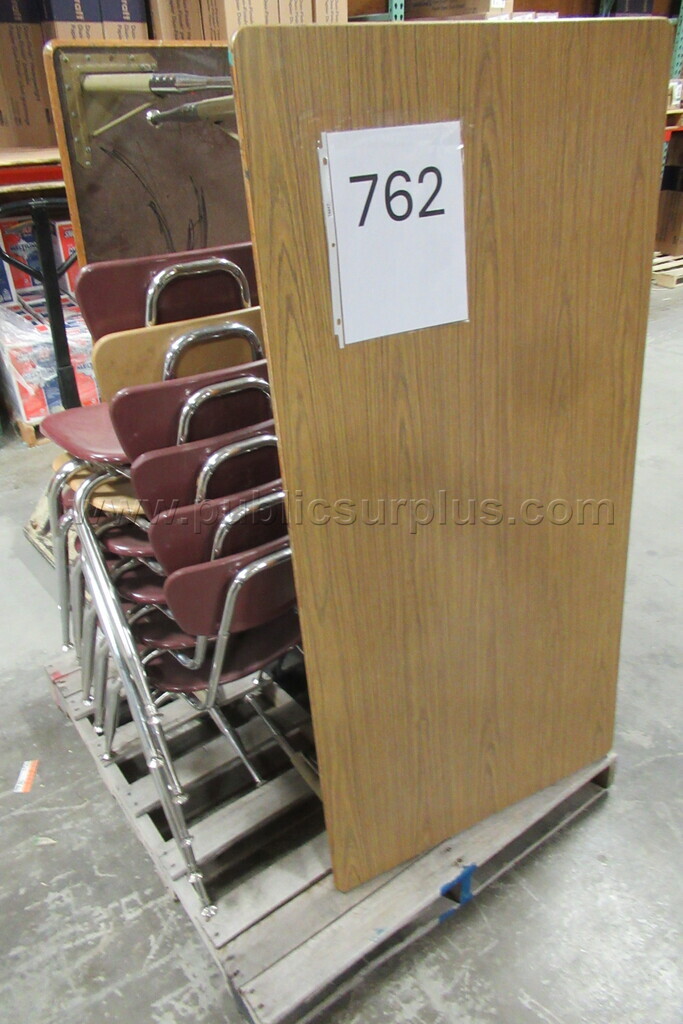 STUDENT CHIARS / FILE CABINET - PALLET 762 — photo 1