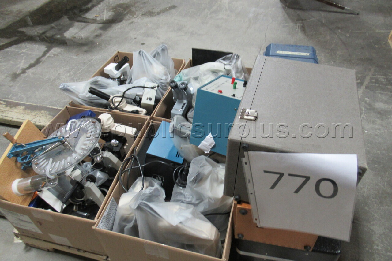 SCIENCE - MICROSCOPES , ELECTRICTY LEARNING KITS - PALLET 770 — photo 1
