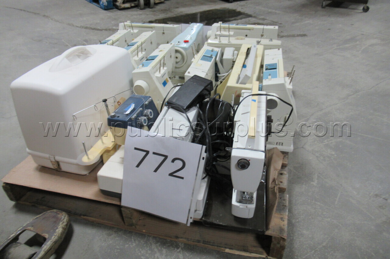SURGING MACHINE / SEWING MACHINES - PALLET 772 — photo 1