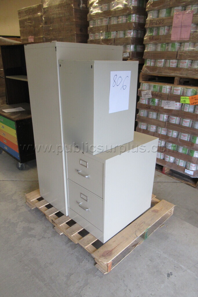FILE CABINETS - VARIOUS SIZES - PALLET 806 — photo 1