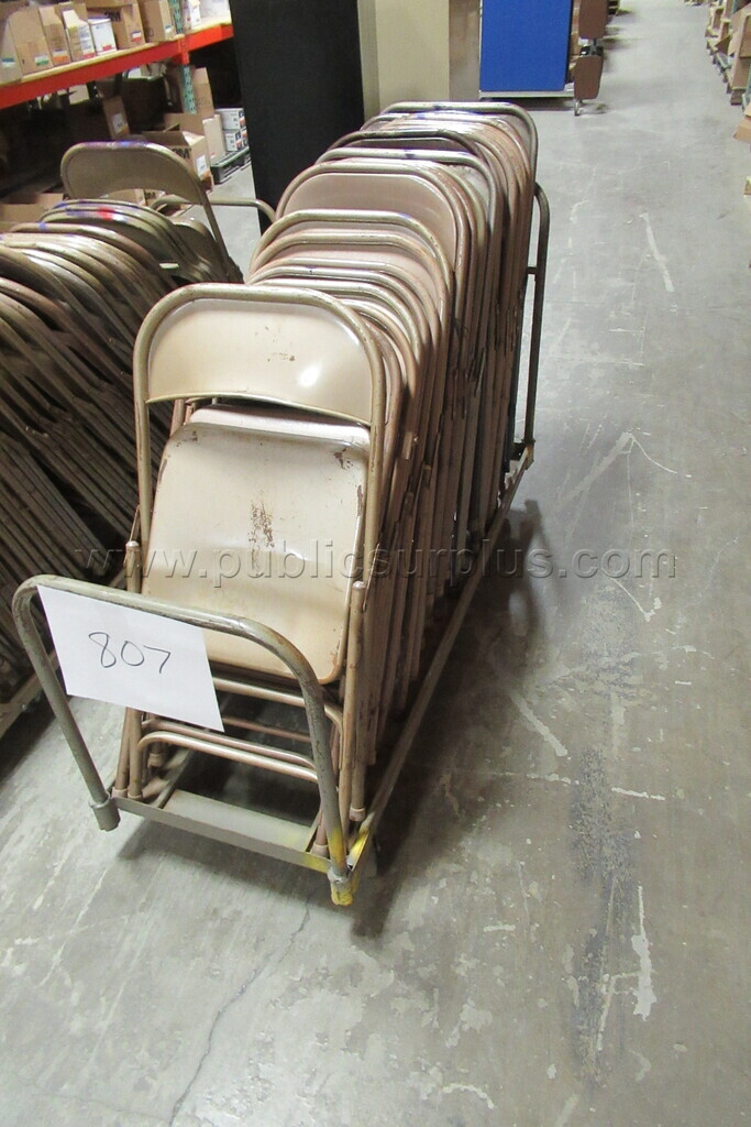 FOLDING CHAIRS - PALLET 807 — photo 1