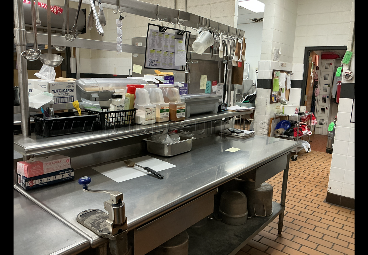 Stainless Steel Prep Table W/ Drawers — photo 1