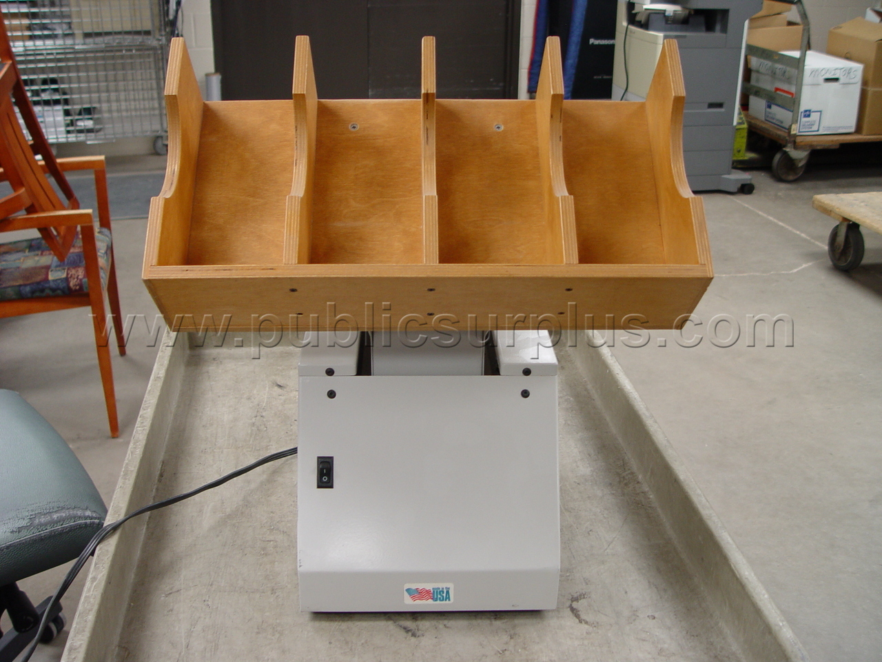 LasscoJog 4 Bin Paper Jogger — photo 1