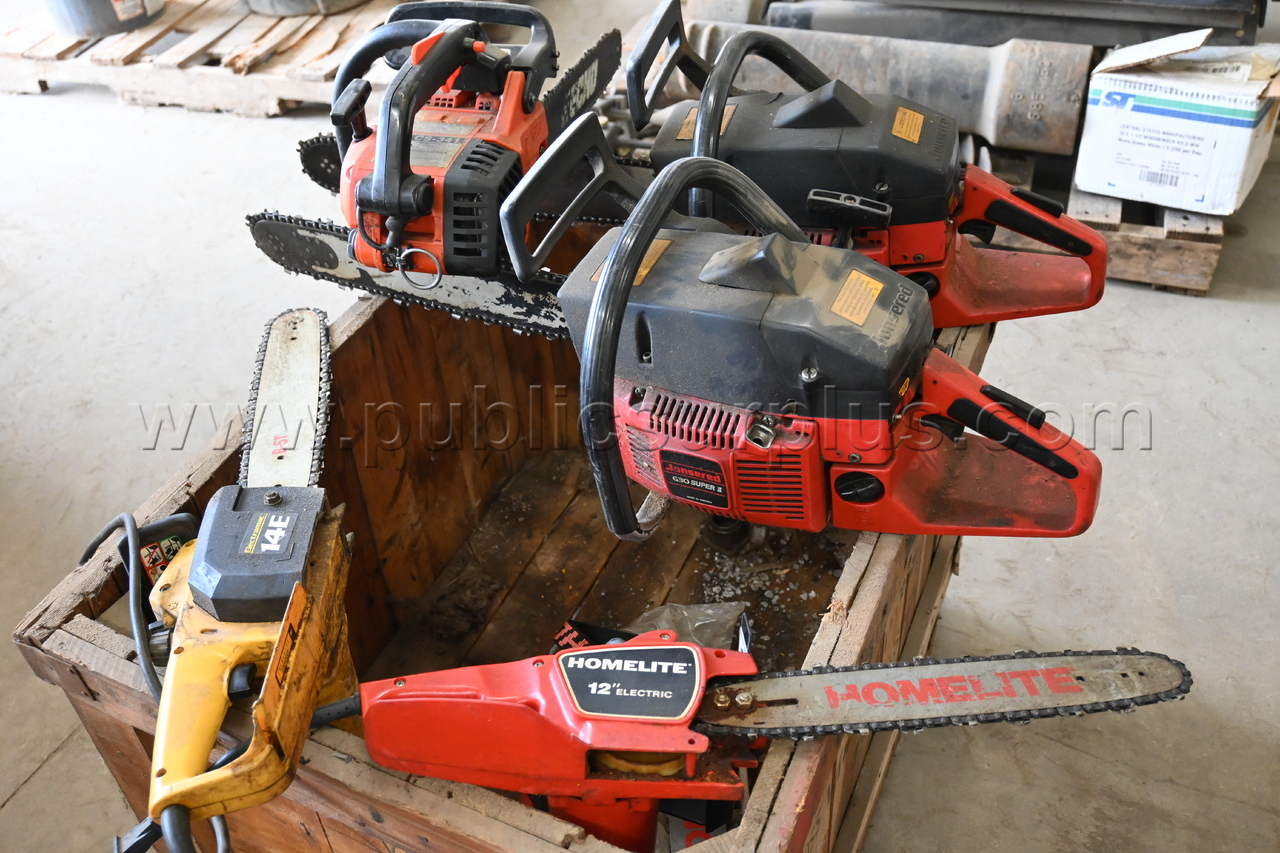 5 Chain Saws — photo 1