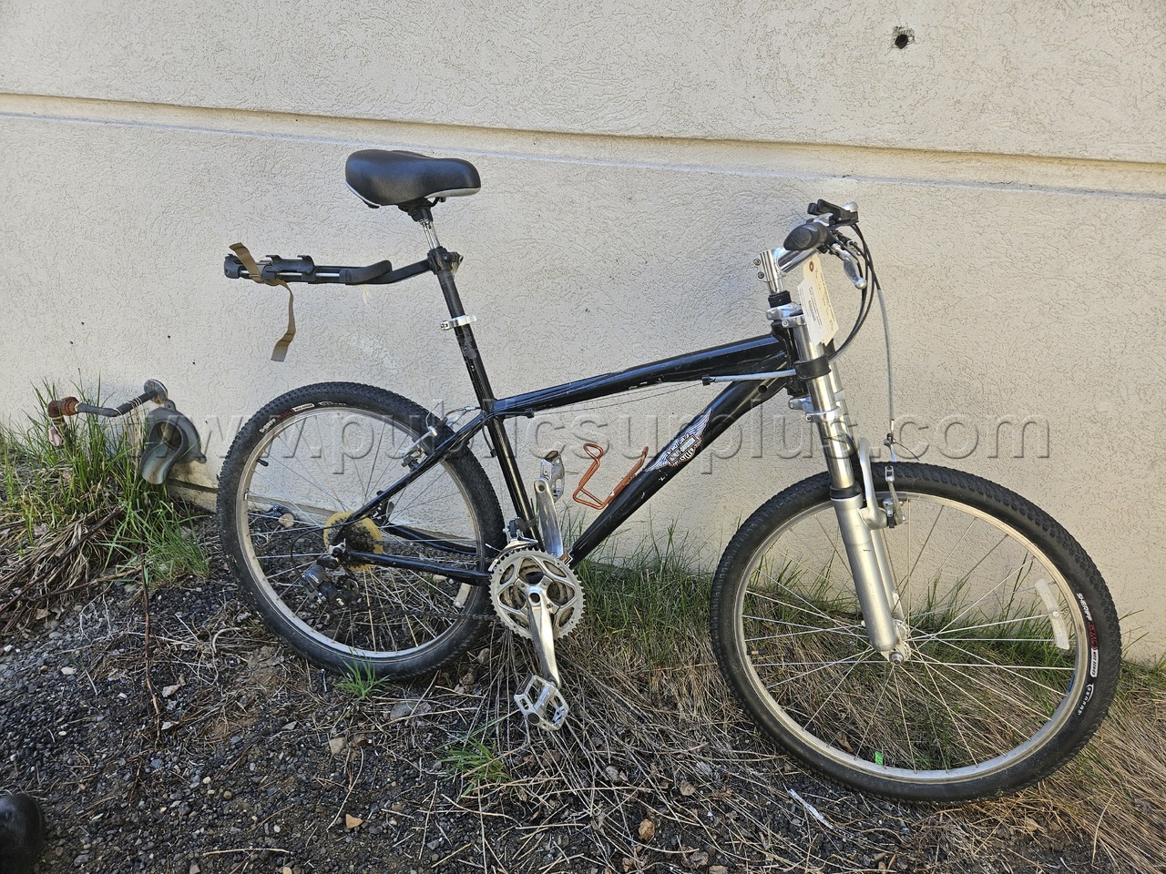 ADULT BLACK BICYCLE — photo 1