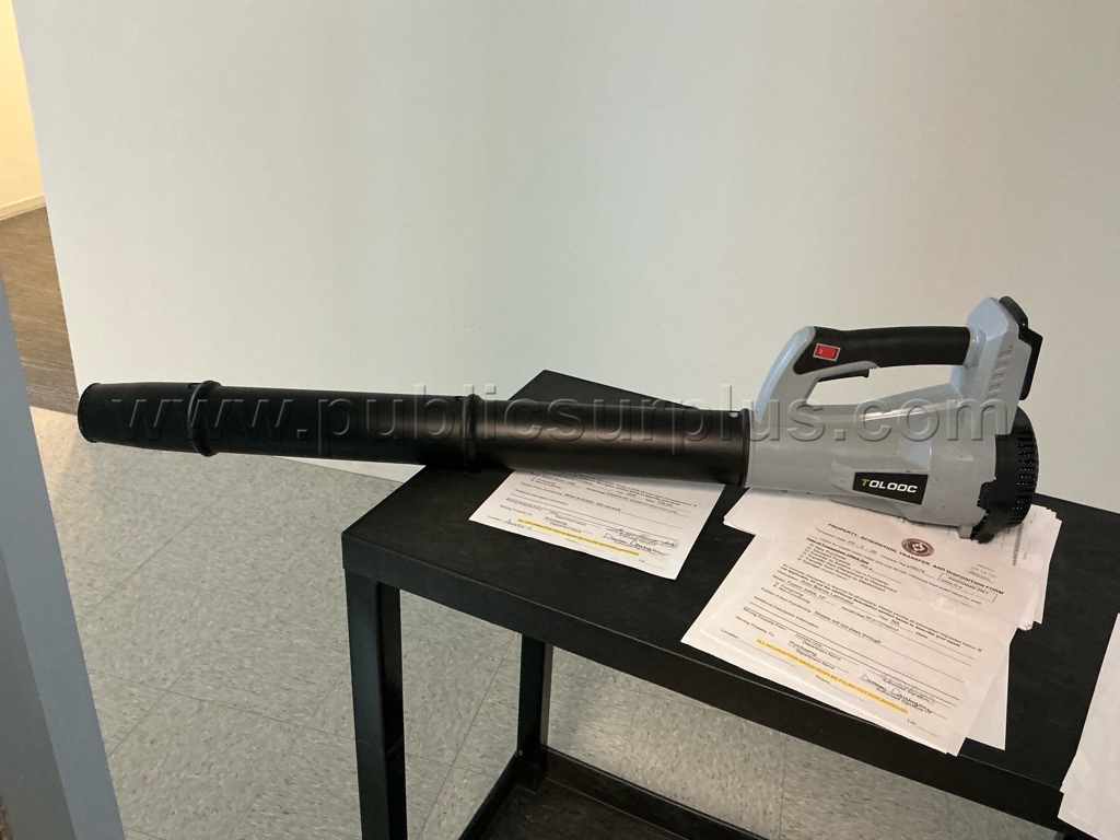 TOLOC CORDLESS LEAF BLOWER — photo 1