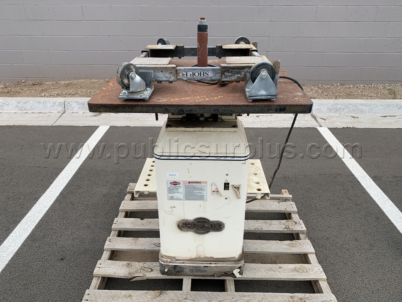 Oscillating Spindle Sander, Shop Fox /KK — photo 1