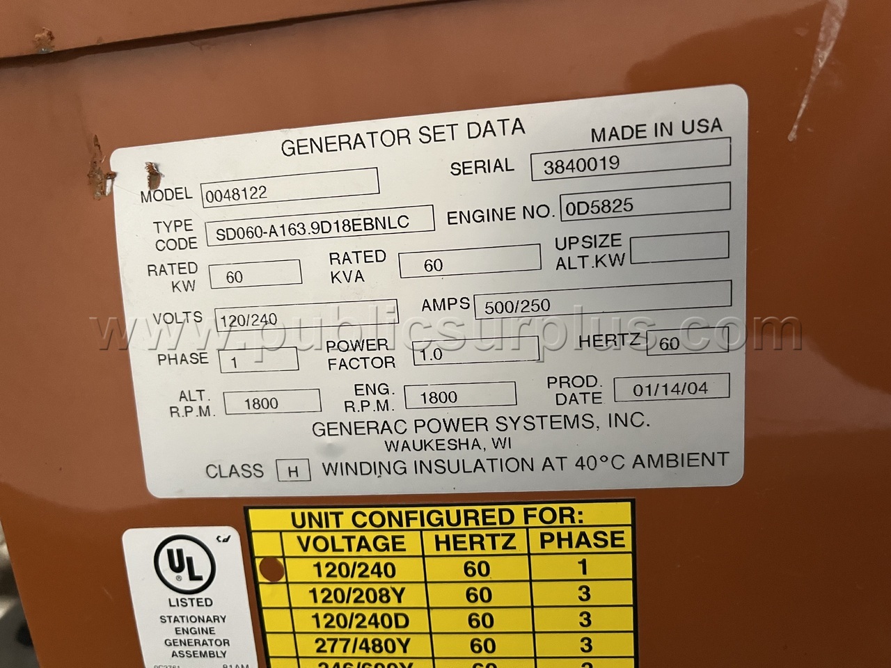 Generator — photo 1