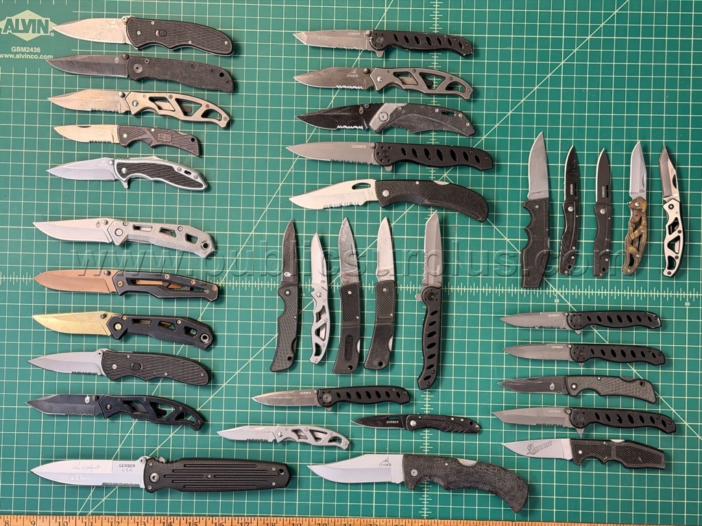 Assorted Gerber Knives - QTY 35 - Shipping $20.00 — photo 1