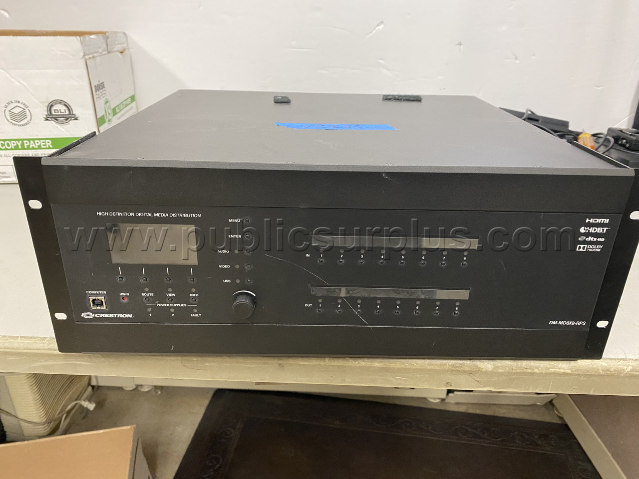 Crestron DM-MD8x8-RPS — photo 1