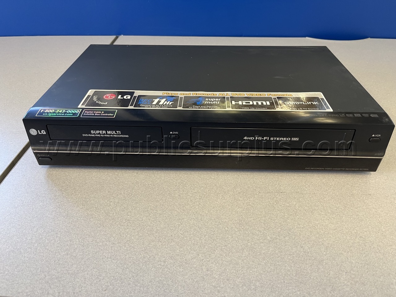 LG DVD- VHS Recorder/Player — photo 1