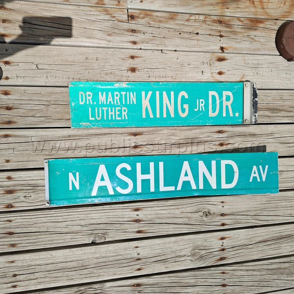 7 Aluminum Street Signs — photo 1