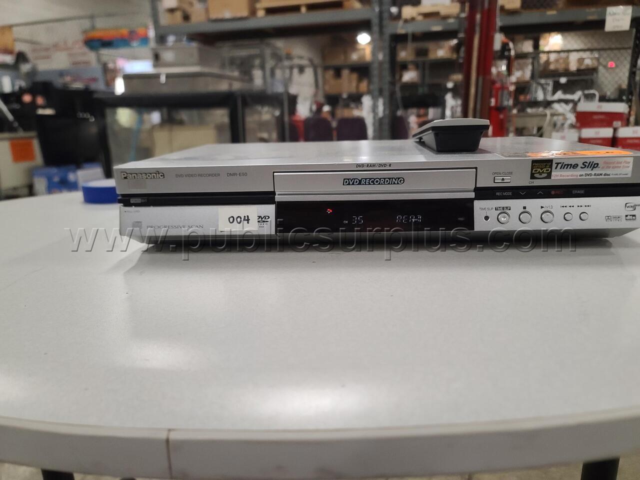 Panasonic DMR-E50 DVD Recorder - Time Slip DVR w/ Remote (Powers On) — photo 1