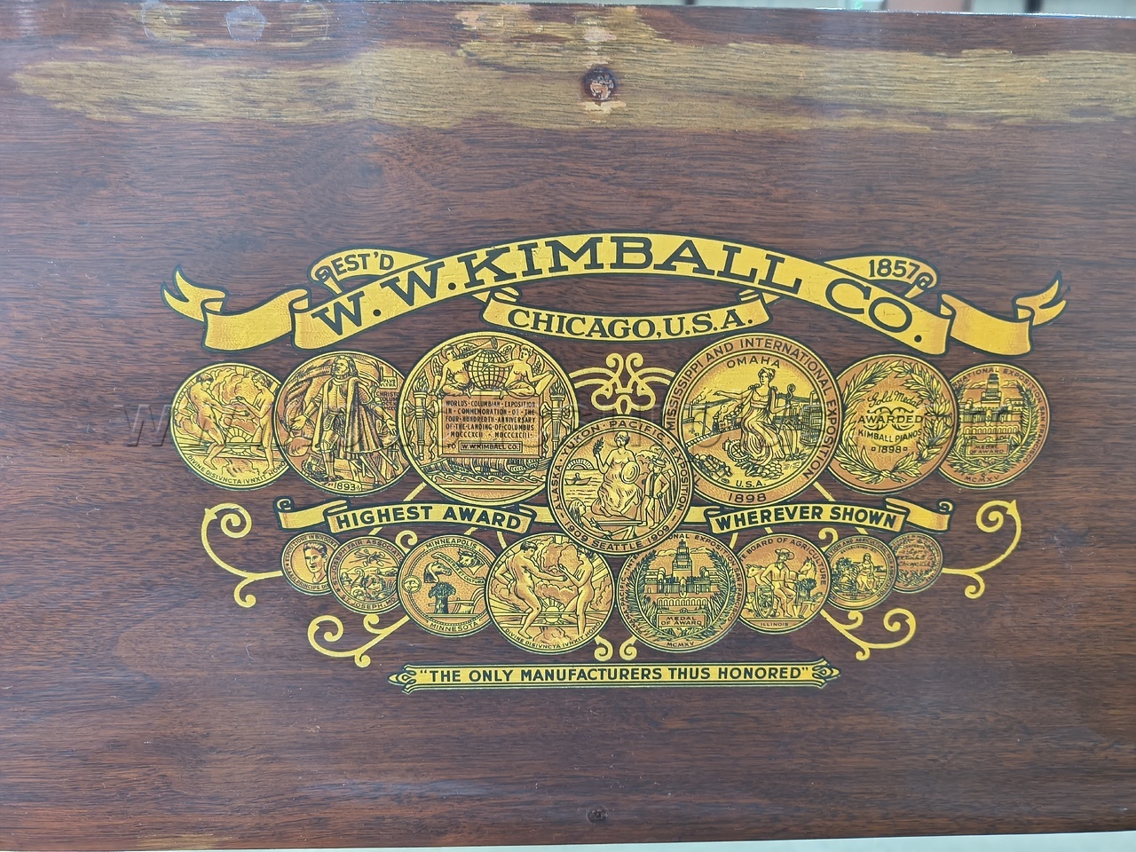 W.W. Kimball Piano — photo 1
