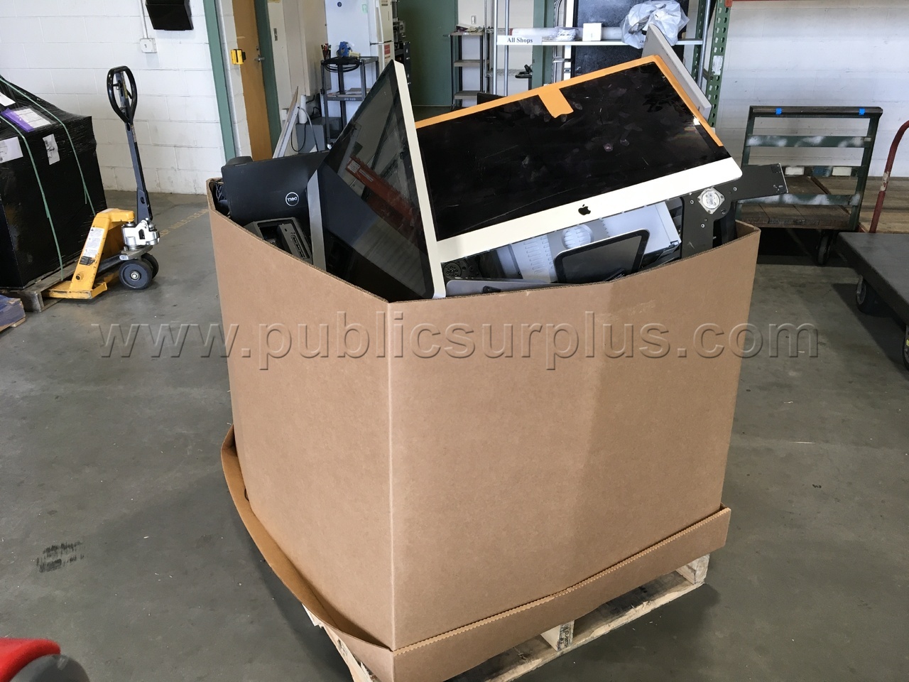 Box of Used Misc. Electronics — photo 1