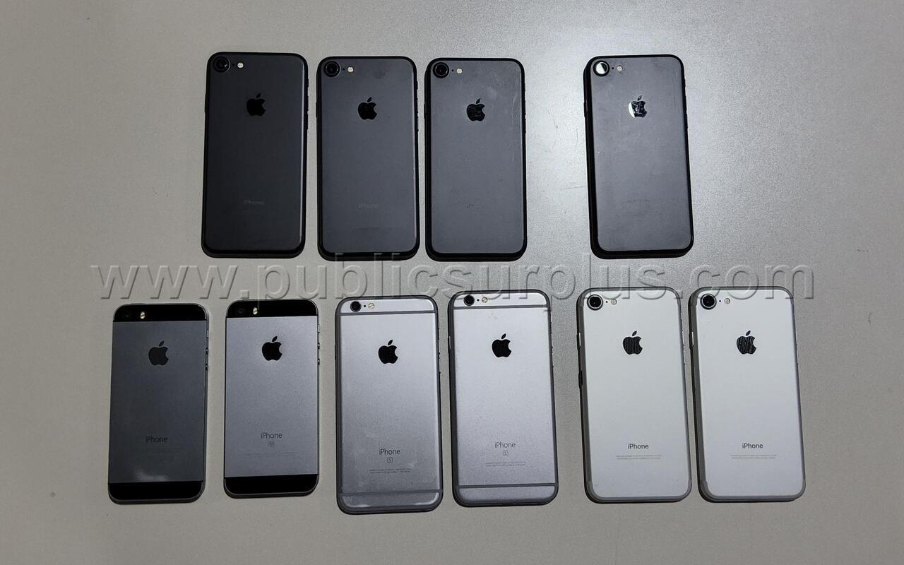 LOT OF 10 VARIOUS APPLE IPHONES — photo 1