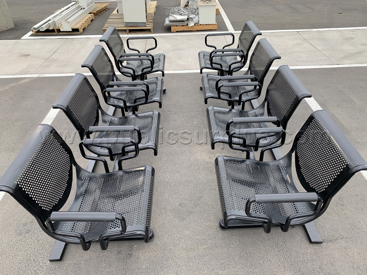 4-Seat Beam Benches /KK — photo 1