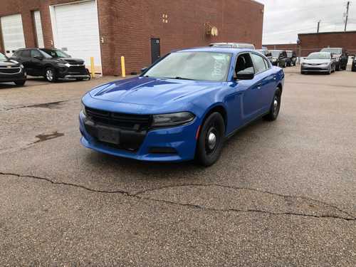 Tow Out 2021 Dodge Charger 4DR AWD Police Sedan 105,475 Miles P0525 — photo 1