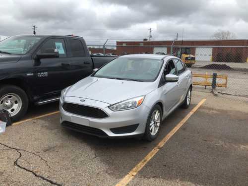 Tow Out 2018 Ford Focus 4DR FWD Sedan 83,447 Miles S7568 — photo 1